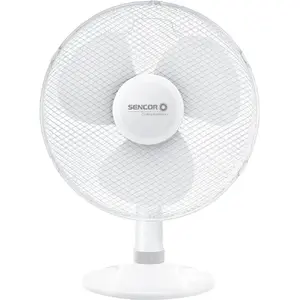 Galda ventilators SENCOR SFE 4037WH-EUE3 — kompakts galda ventilators, balts