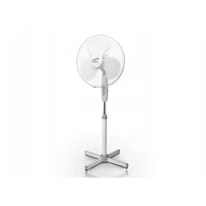 Stāvošais ventilators LTC 16" 50W ar tālvadību, 3 ātrumi, balts