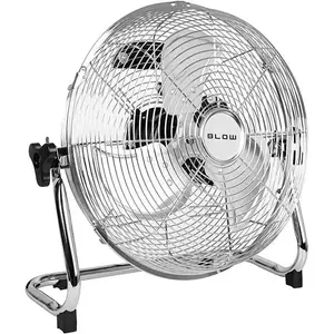 Grīdas ventilators Hoffen 12"/30 cm 70 W sudraba — cirkulators