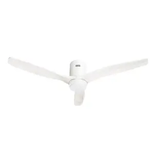 Ceiling household fan Avanca International BV HBCF-0199 — 1320 mm, 35 W, 6 speeds, white, multi-colour light