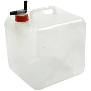 Collapsible Water Canister TREFL IWH 19602 10 L with Tap, Portable Foldable Container
