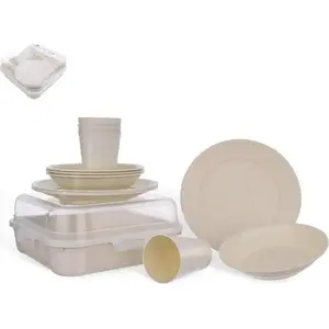 Picnic and Camping Set ORION 13-piece with Storage Container for 4 People