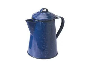 Kettle GSI Outdoors 15150, blue, camping cookware, 250 g, foldable handle