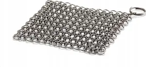Очиститель для гриля Petromax Chain Mail Cleaner — нержавеющая сталь, 125 × 125 мм