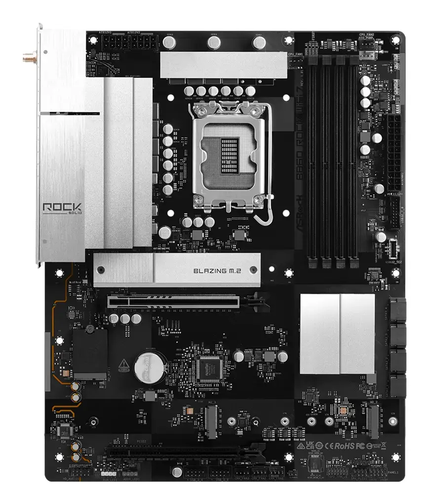 Материнская плата ASRock B860 Rock WiFi 7 Photo 2