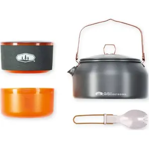 Cooking kit gsi outdoors Halulite Kettle Kit 50264 — lightweight camping cookware set, universal pot and kettle