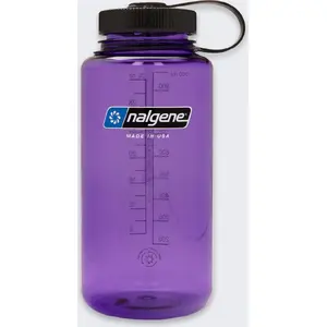 Plašas ailes pudele nalgene WM 10 L PURPL – atkārtoti izmantojama 1,0 l