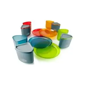 Cookware Set GSI Outdoors Infinity Compact Tables for 4 Persons, model 75420