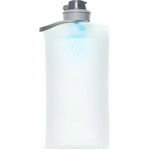 HydraPak Flux+ 1.5L filter bottle by Triton — 1.5 L capacity, clear/hp blue