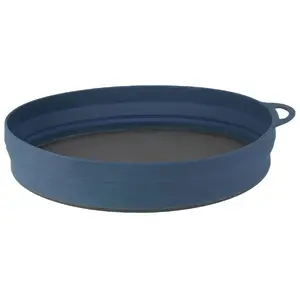 Collapsible Plate LIFEVENTURE Ellipse Flexi Plate Navy, compact travel dinnerware