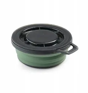 Outdoor Mess Kit Bowl with Lid by gsi outdoors — Escape Bowl + Lid (green)