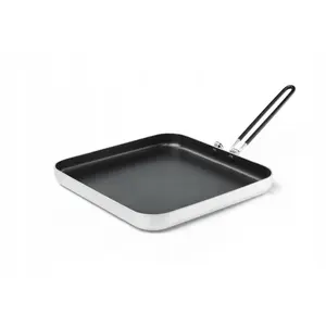 Frypan gsi outdoors BUGABOO 10" SQUARE — 10-inch square camping frypan, lightweight cookware