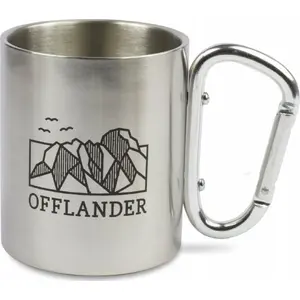Camping Mug Offlander OFF_CACC_03 stainless steel 220 ml with carabiner