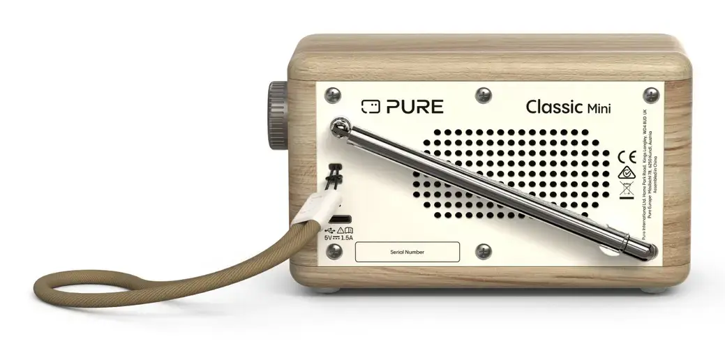 pure Classic Mini portatīvais DAB+ radio Photo 3