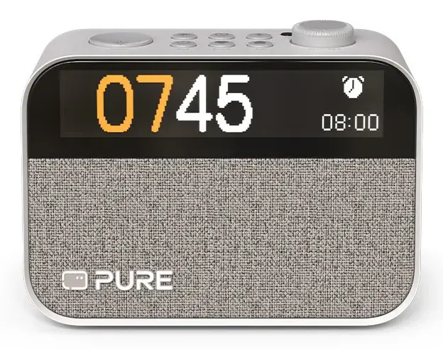 pure Charge Portable Analog White radio Photo 2