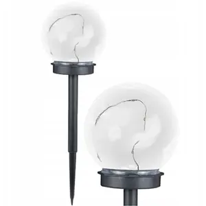 Solar Garden Light Volteno Stella — Plastic Globe 10 cm, Model VO2836