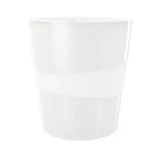 Trash bin LEITZ Waste bin WOW 15L — capacity 15 L, diameter 29 cm