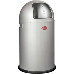 Мусорный контейнер Wesco KickBoy 40 л, педальный, белый