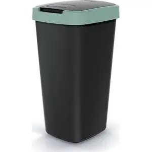Trash Bin Prosperplast COMPACTA Q 25 L light green