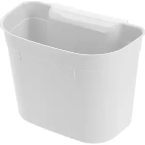 Trash bin Excellent Houseware model 126021-B, white, household waste container