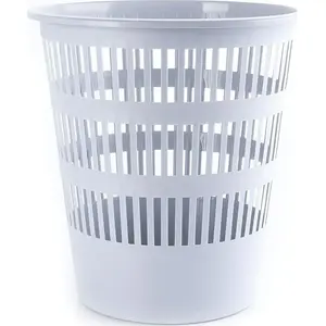 Trash bin Donau D307-13, grey, indoor waste bin