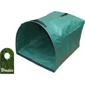 Trash bin BRADAS BX11343 for waste segregation 200 L green