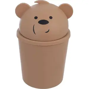 Trash bin ORION 1.5 L tilt lid, brown