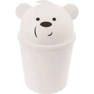 Tilt waste bin ORION 1.5 L white model 6143-uniw
