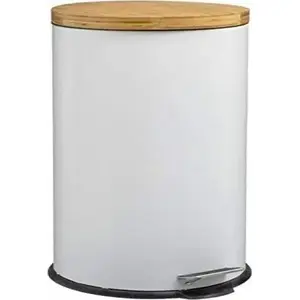 Trash bin 5_five Baltik White 30 L
