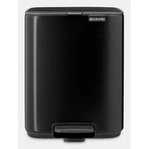 Atkritumu tvertne Comfort Brabantia Bo 7 L taisnstūra tērauda, 7 l, tērauds, 242×245×310 mm