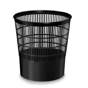Trash can Staples CEP 1002370011, round 16 L, polypropylene (PP), 300×317 mm, black