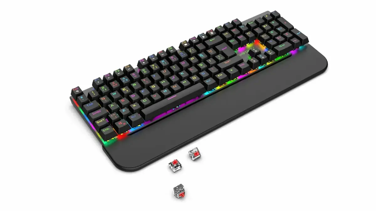 hk gaming IKG-443 механическая RGB-клавиатура Photo 8
