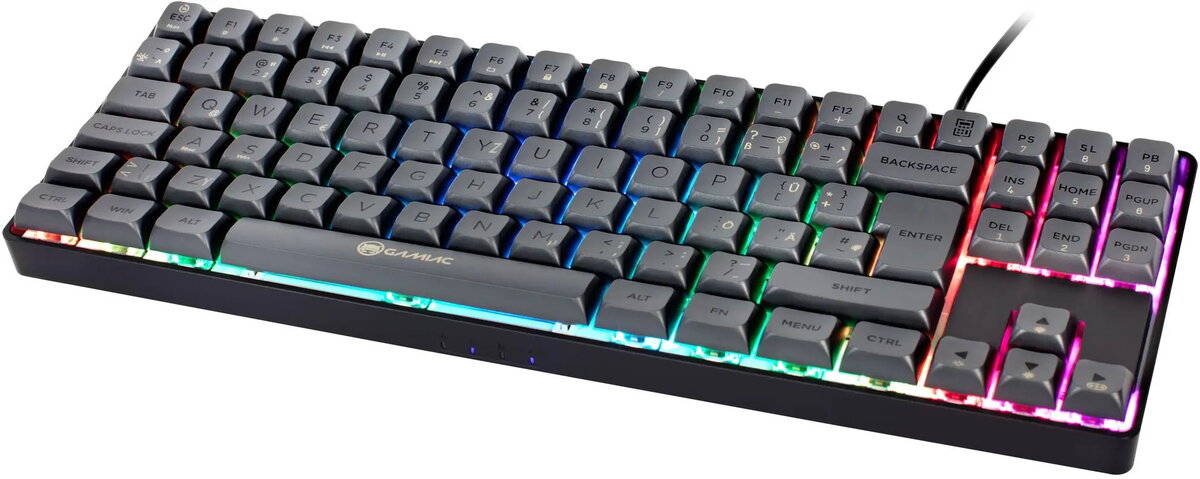 Mehāniskā spēļu tastatūra GAMIAC TKL90G ar