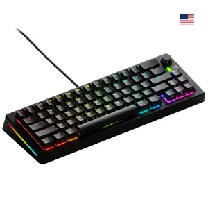 Механическая игровая клавиатура GLORIOUS GMMK 3 65% проводная USB, QWERTY US, RGB, черная