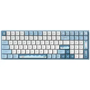 Mechanical Wireless Gaming Keyboard Ducky IQUNIX F97 Wintertide, RGB, MX Brown switches, US layout