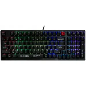 Механическая игровая клавиатура A4Tech Bloody S98 Black RGB USB с чешской раскладкой (CZ)