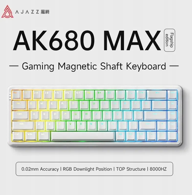 Mehāniskā spēļu tastatūra Ajazz AK680 MAX