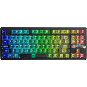 Mehāniskā tastatūra AULA F87Pro V2 Leobog X3 – 87 taustiņu kompakta izkārtojuma, vadu, mehāniskie slēdži (AUF87PV2-BMT-LX3)