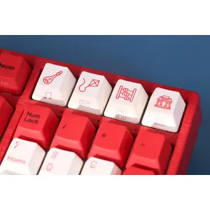 Mechanical Gaming Keyboard Triton Varmilo VEA108 Koi, MX Brown switches, white LED, US layout