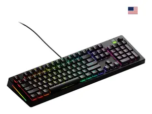 Механическая клавиатура полноразмерная (100%) проводная GLORIOUS GMMK 3 — USB, QWERTY, RGB, чёрная (US)
