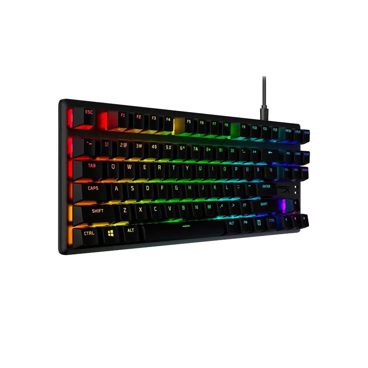Mehāniskā tastatūra HyperX Alloy Origins Core PBT HX Blue Photo 2