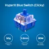 Mehāniskā tastatūra HyperX Alloy Origins Core PBT HX Blue Photo 7