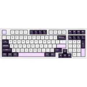 Mechanical Gaming Keyboard Triton VGN V98 Pro V2 Crystal Wine — US layout, Blackcurrant keycaps