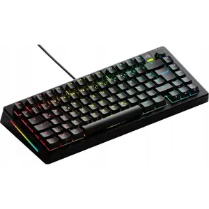 Mechanical 75% Custom Gaming Keyboard GLORIOUS GMMK 3 — Pre-Built ISO (DE), Fox Switches, Black