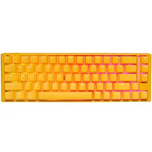Ducky One 3 Yellow SF 65% mechanical gaming keyboard USB QWERTY US English RGB