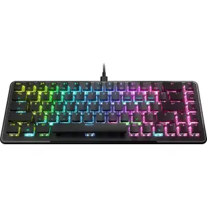 Mehāniskā spēļu klaviatūra ROCCAT Vulcan II Mini AIMO Titan II Optical Red, kompakts 60% izkārtojums