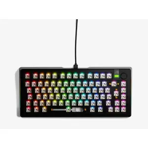 Механическая клавиатура GLORIOUS GMMK 3 PRO Barebones 75% USB RGB LED чёрная