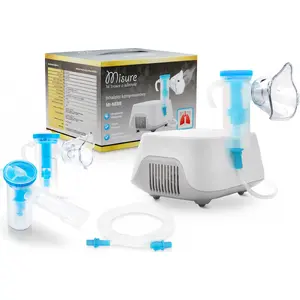 Kompresora nebuļizators Misure MI-NEBB — mājas inhalators elpošanas terapijai
