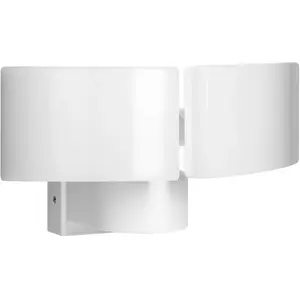 Outdoor Garden Floodlight ORNO TOS DUO LED 2x20W, 2x1600 lm, IP65, 4000K, PC, white