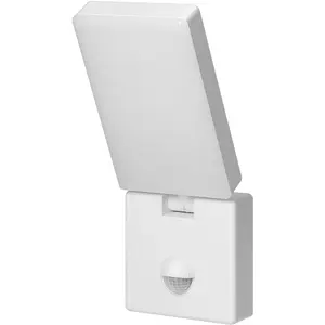 Garden LED luminaire ORNO ENID LED 10W with PIR motion sensor, 800 lm, IP65, 4000K, white